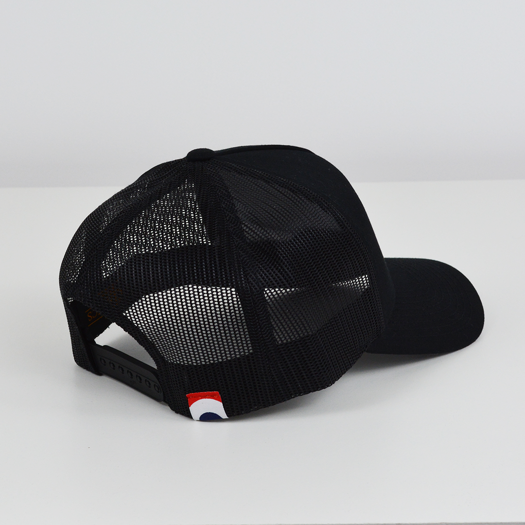 Casquette Trucker Adulte Arc-en-Ciel Noir