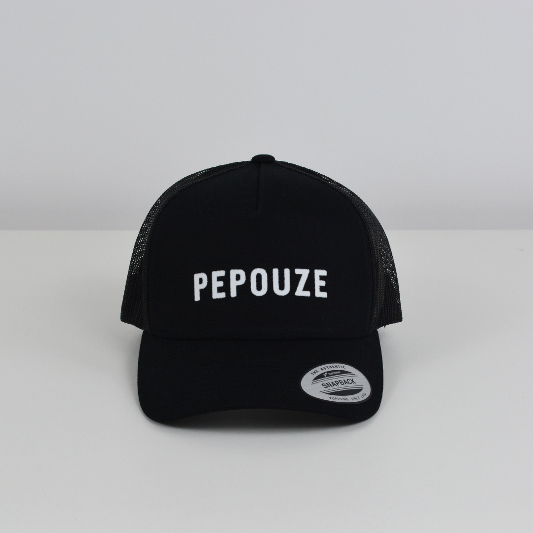 Casquette Trucker Adulte Pepouze Noir