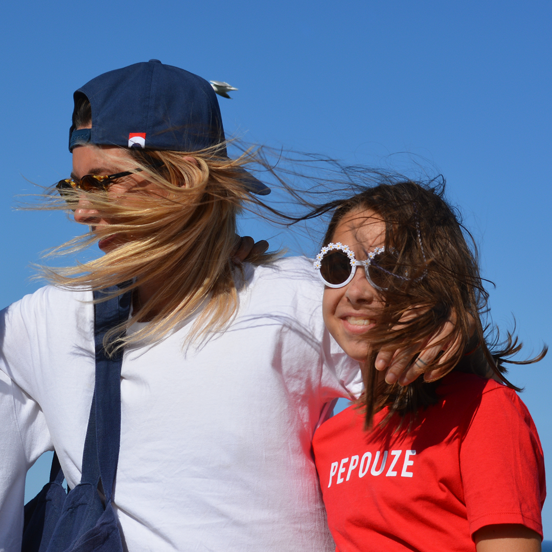 Tee-Shirt Enfant Pepouze Rouge Blanc