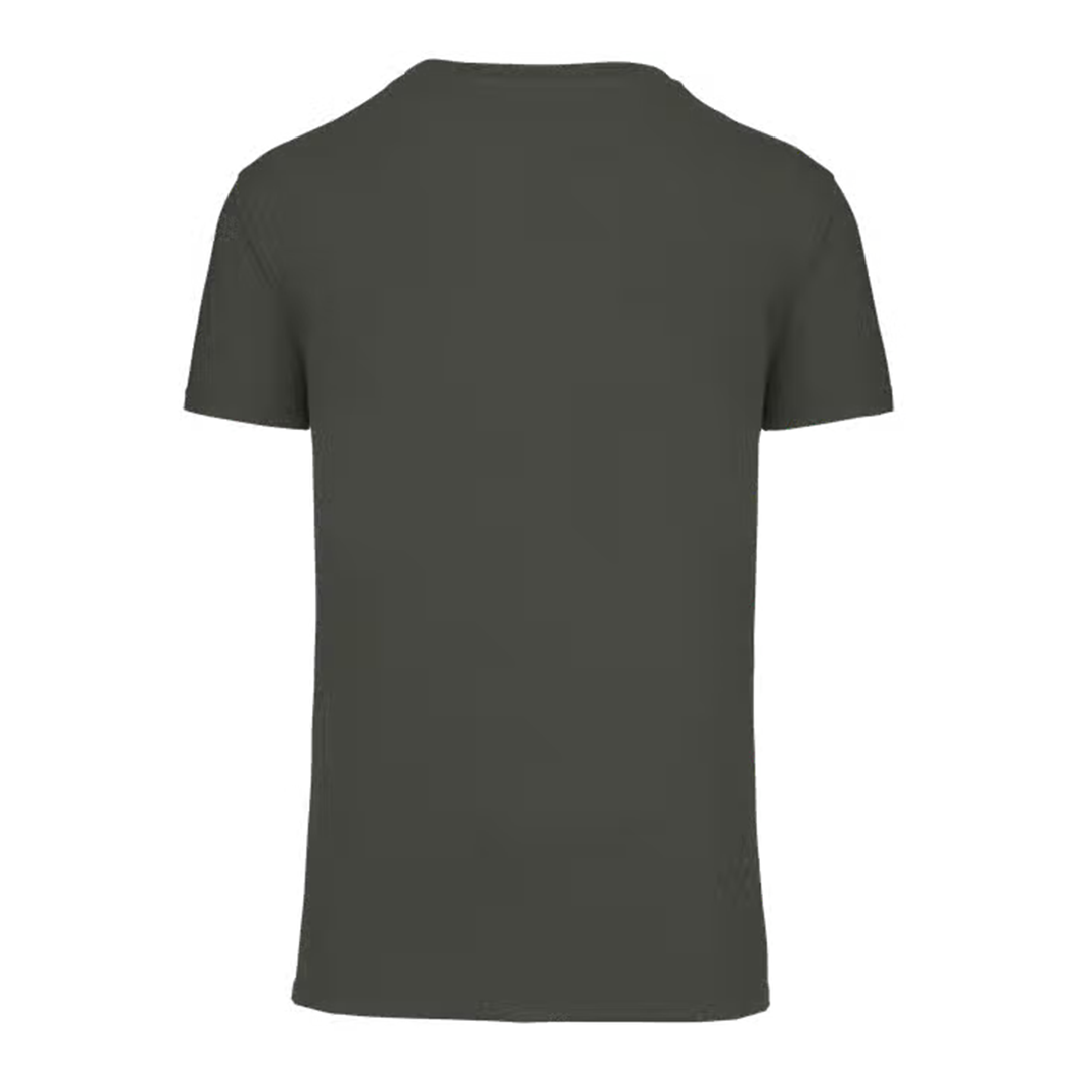 Tee-Shirt Adulte Beau Coup d'Amour Kaki Blanc