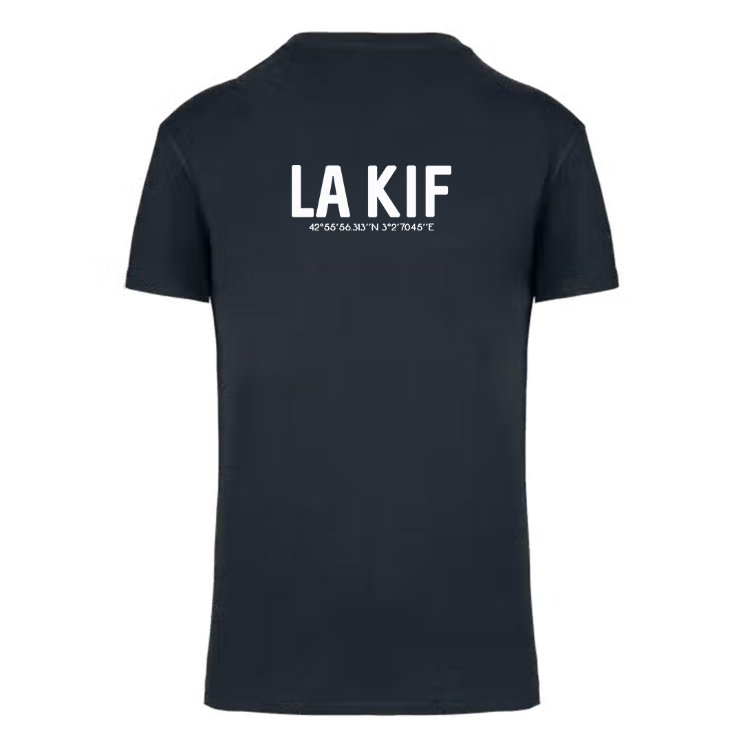 Tee-Shirt Adulte La KIF Bleu Blanc