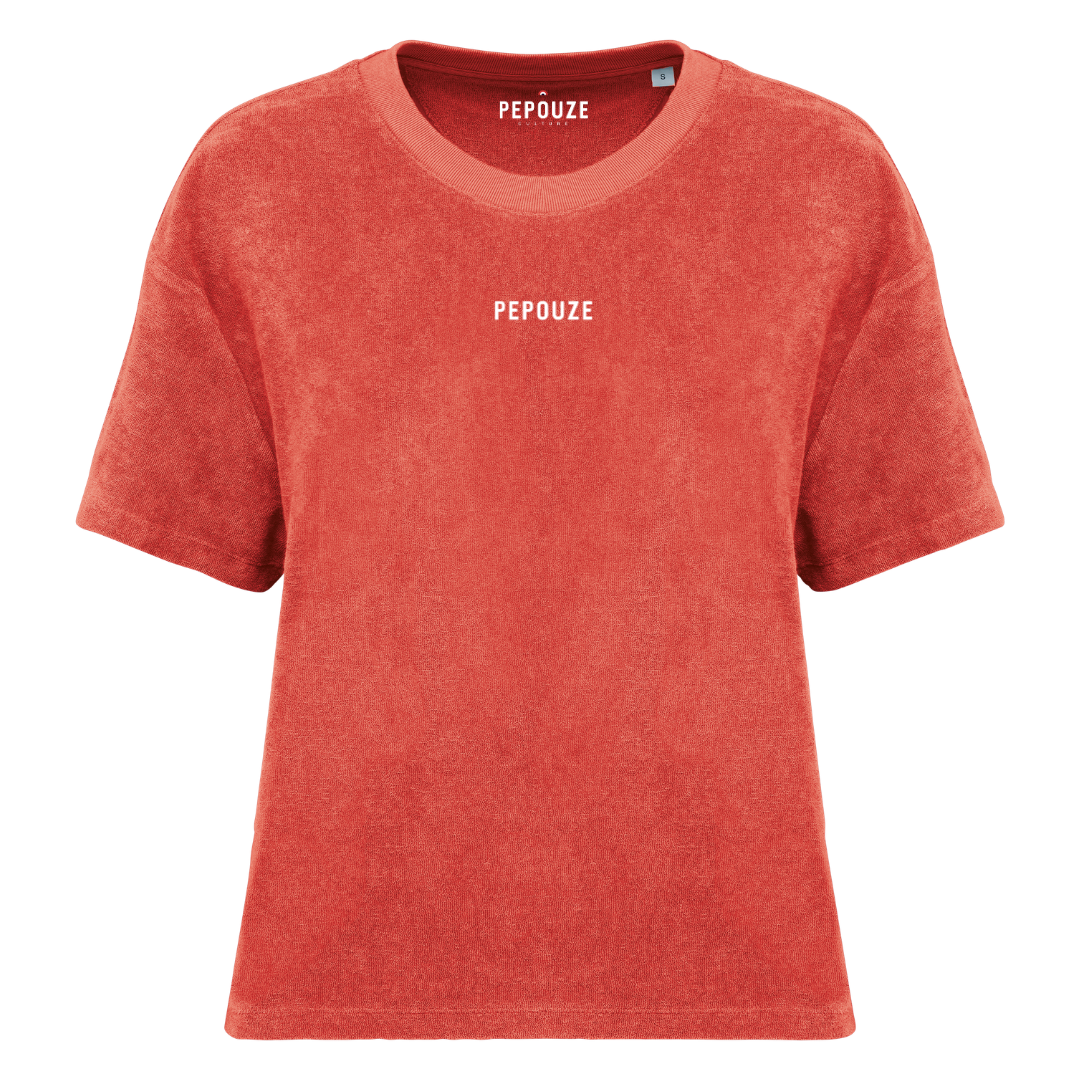 Tee-Shirt Eponge Femme Pepouze Paprika