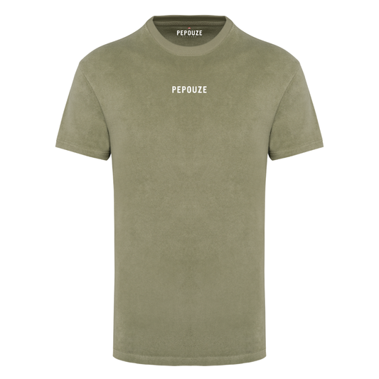 Tee-Shirt Eponge Homme Pepouze Kaki