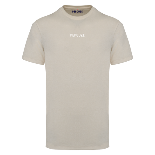 Tee-Shirt Eponge Homme Pepouze Ivoire