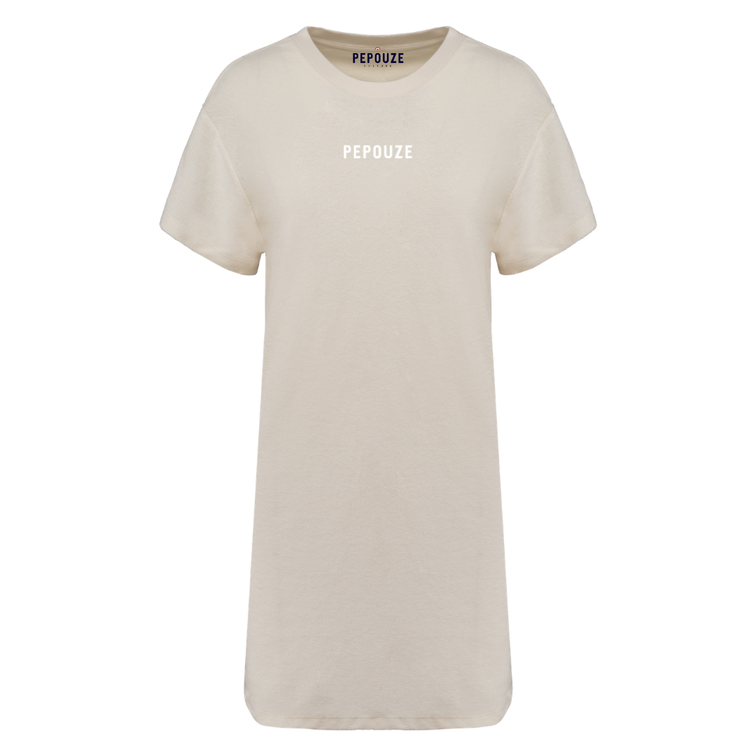 Robe Eponge Pepouze Ivoire