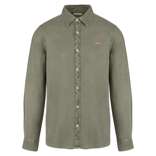 Chemise Homme Arc-en-Ciel Kaki