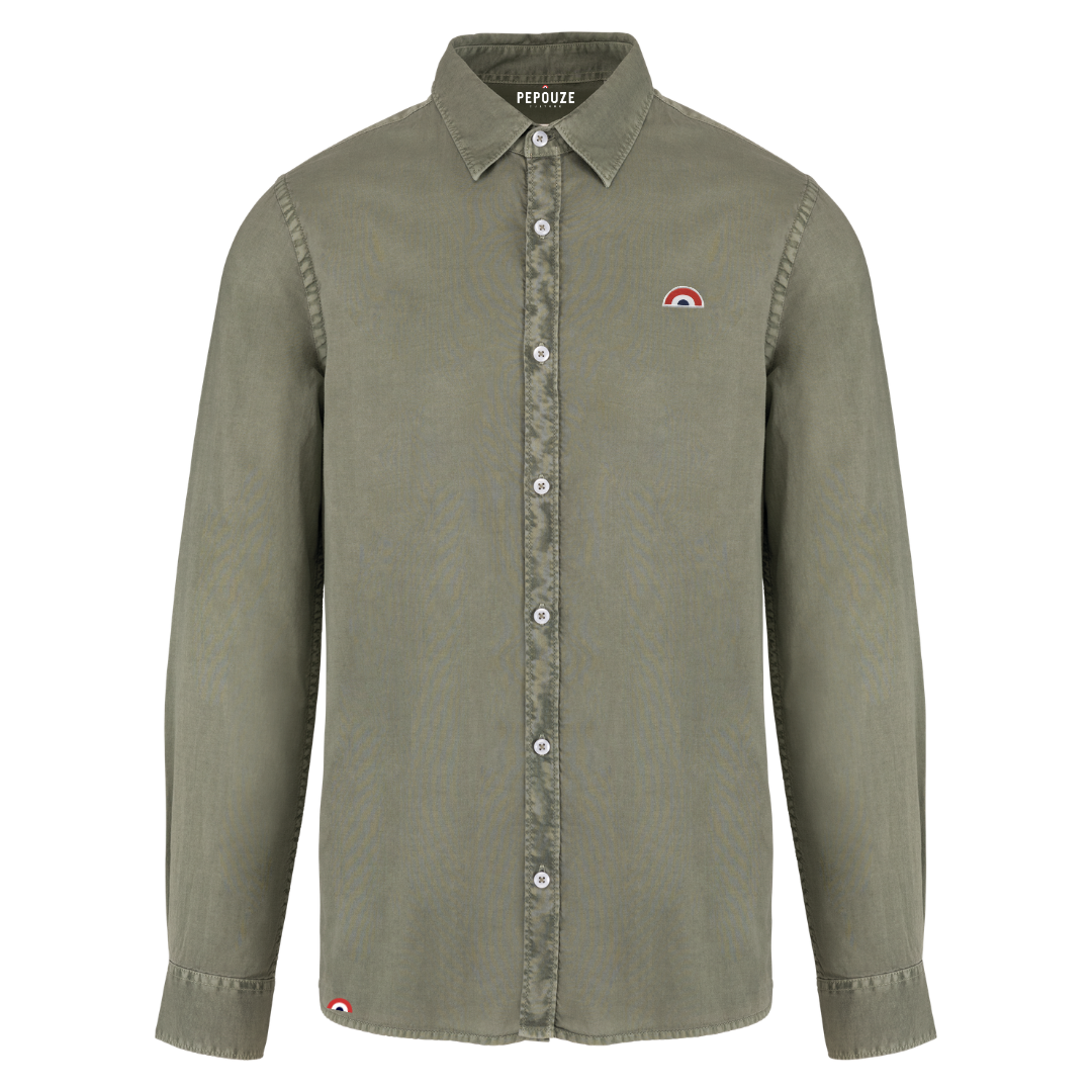 Chemise Homme Arc-en-Ciel Kaki