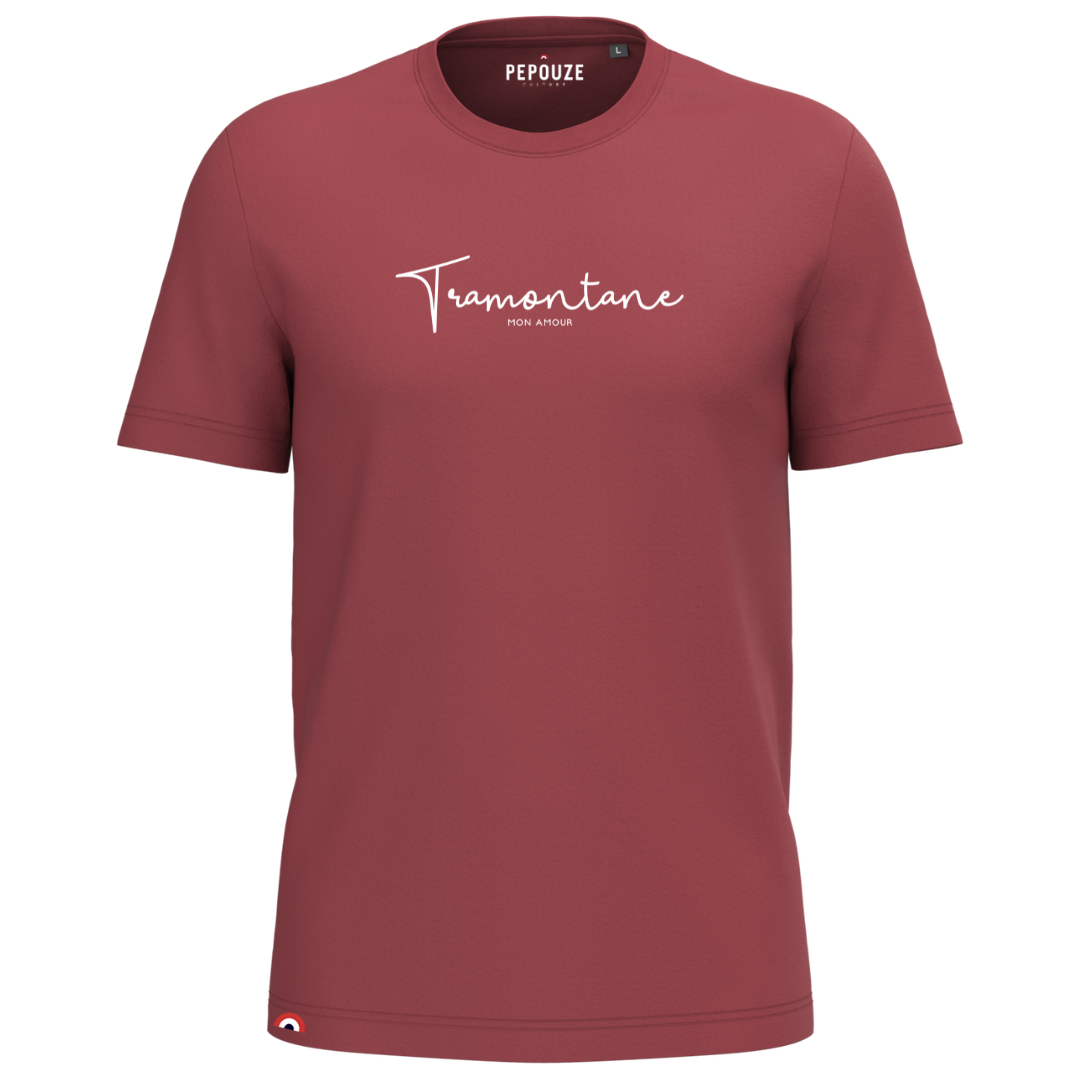 Tee-Shirt Adulte Tramontane Terracotta Blanc