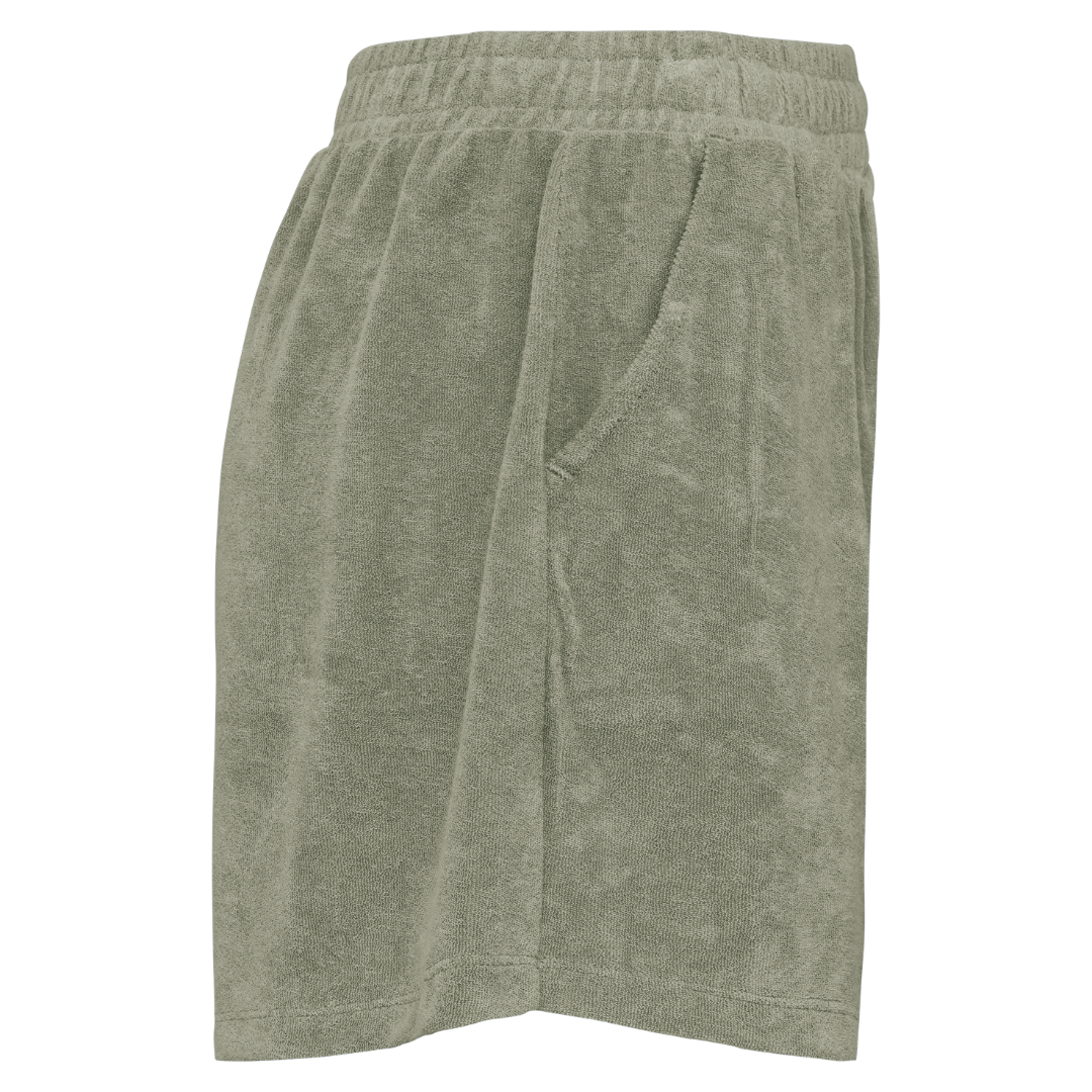 Short Eponge Femme Arc en Ciel Kaki