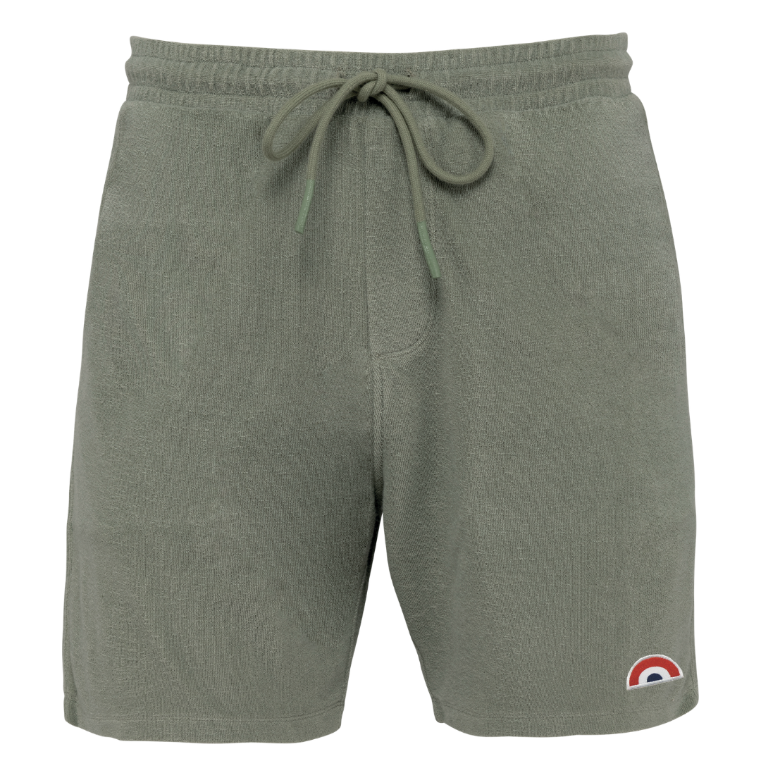 Short Eponge Homme Arc en Ciel Kaki
