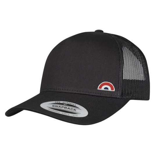 Casquette Trucker Adulte Arc-en-Ciel Noir