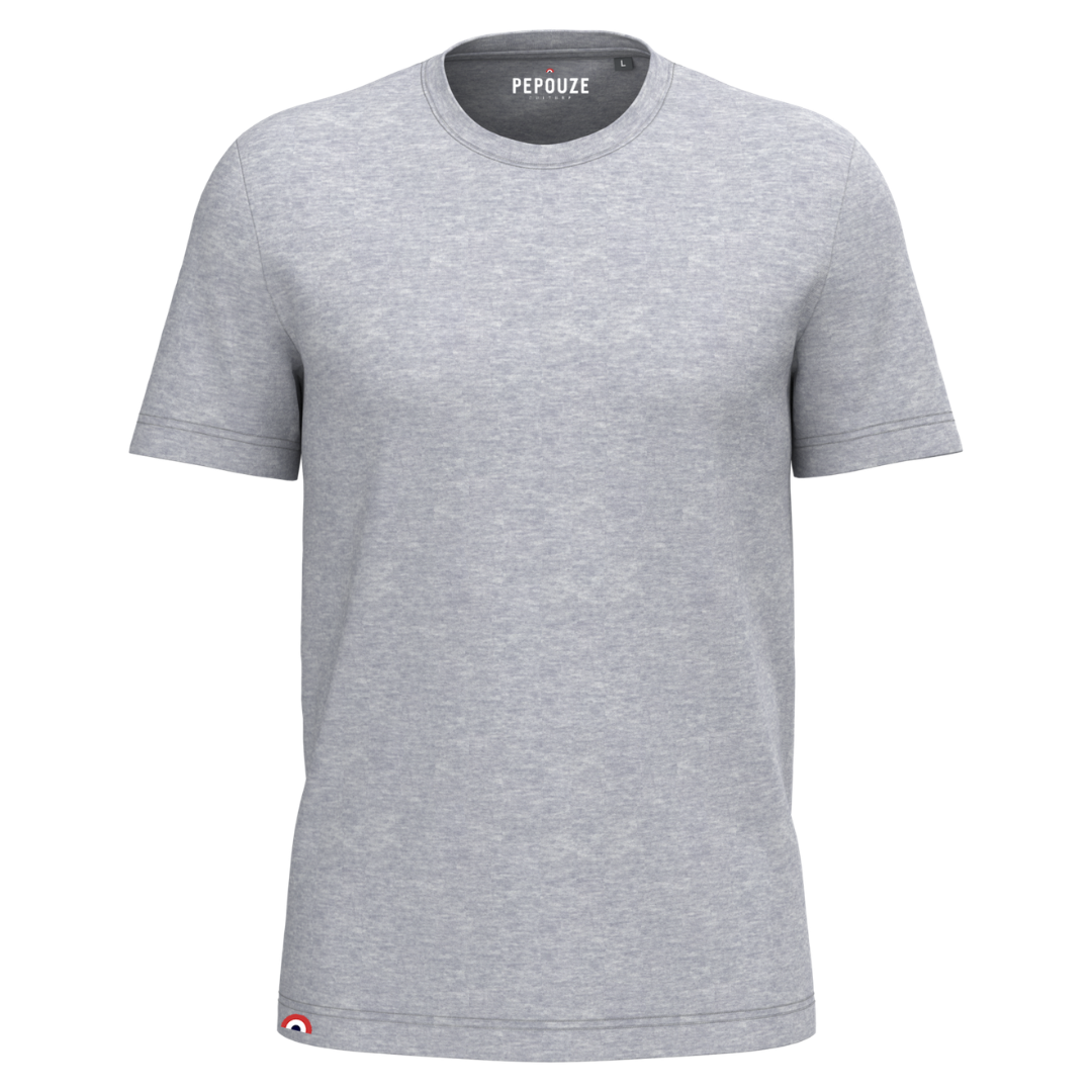 Tee-Shirt Adulte Tu tires ou tu plaques Gris Blanc