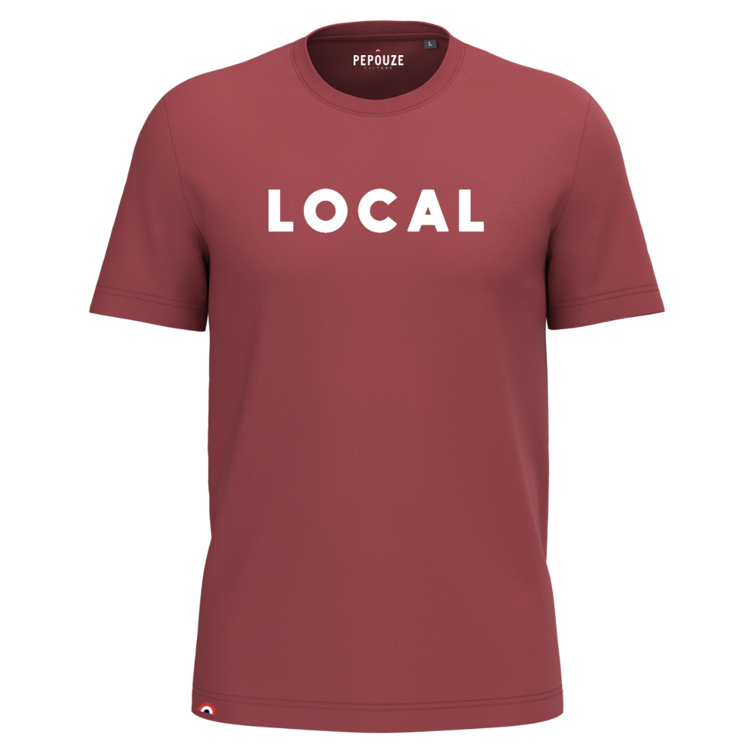 Tee-Shirt Adulte Local Terracotta Blanc