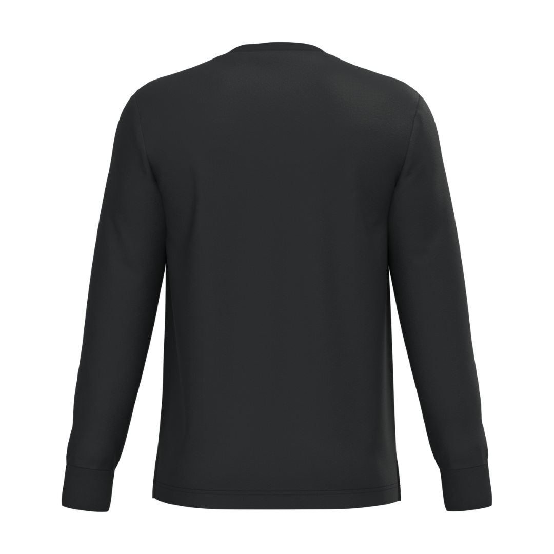 Tee-Shirt Manches Longues Adulte Fan de Tram Noir