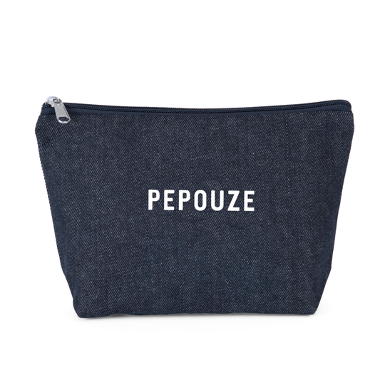 Pochette Denim Pepouze Blanc