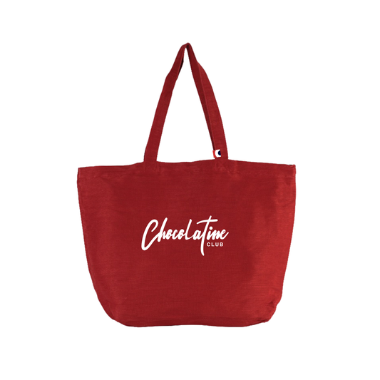 Sac Chocolatine Club Rouge Blanc