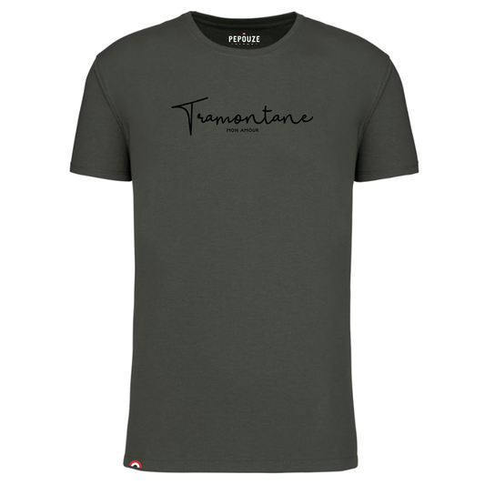 Tee-Shirt Adulte Tramontane Kaki Noir
