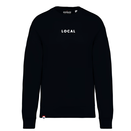 Sweat Adulte Local Noir Blanc