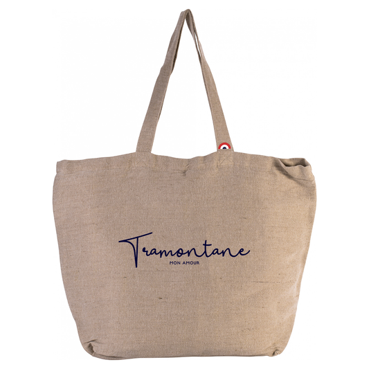 Sac en Jute Tramontane Bleu