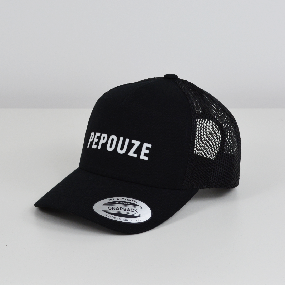 Casquette Trucker Adulte Pepouze Noir