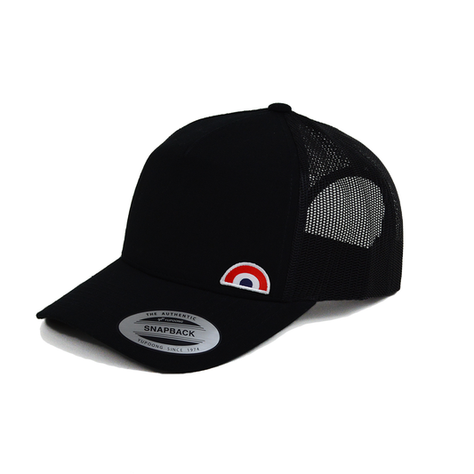 Casquette Trucker Adulte Arc-en-Ciel Noir