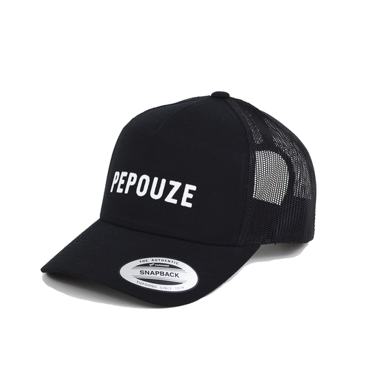 Casquette Trucker Adulte Pepouze Noir