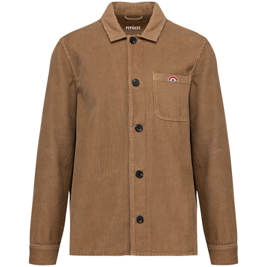 Veste Velours Adulte Arc-en-Ciel Camel