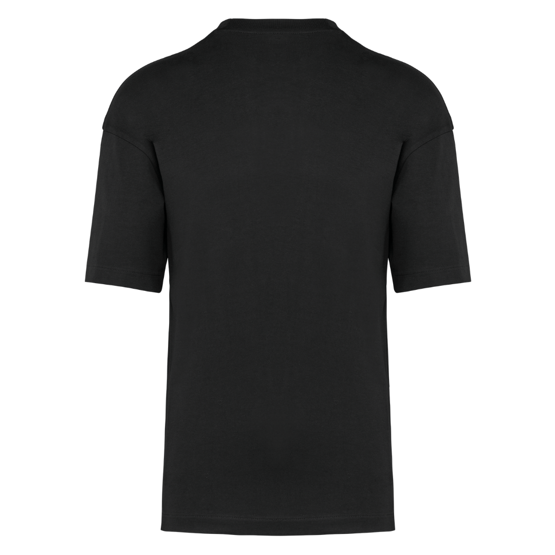 Tee-Shirt Adulte Oversize Arc-en-Ciel Noir