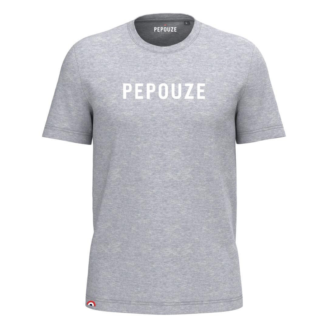 Tee-Shirt Adulte Pepouze Gris Blanc