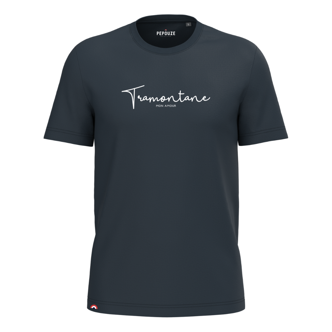 Tee-Shirt Adulte Tramontane Bleu Blanc