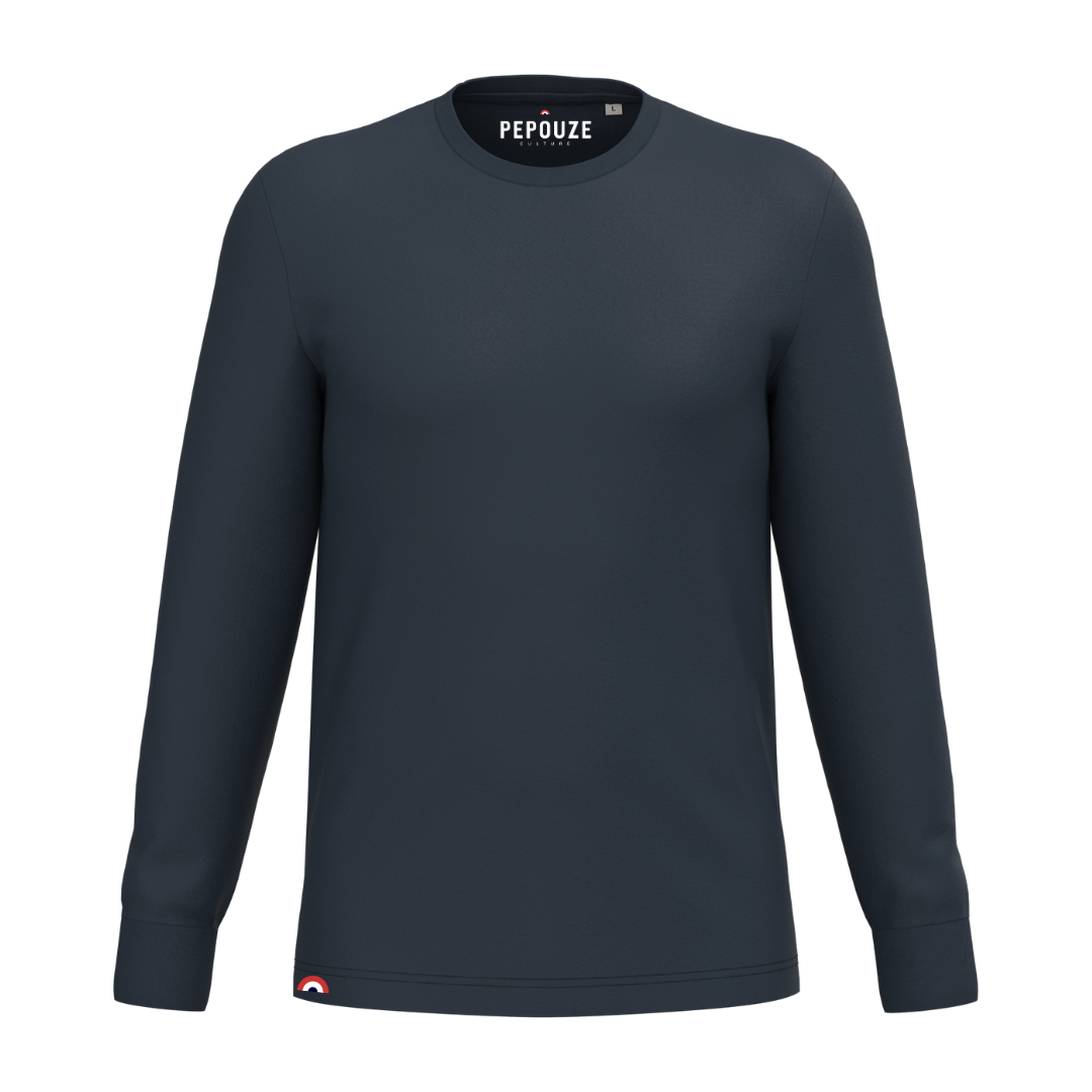 Tee-Shirt Manches Longues Adulte La KIF Bleu