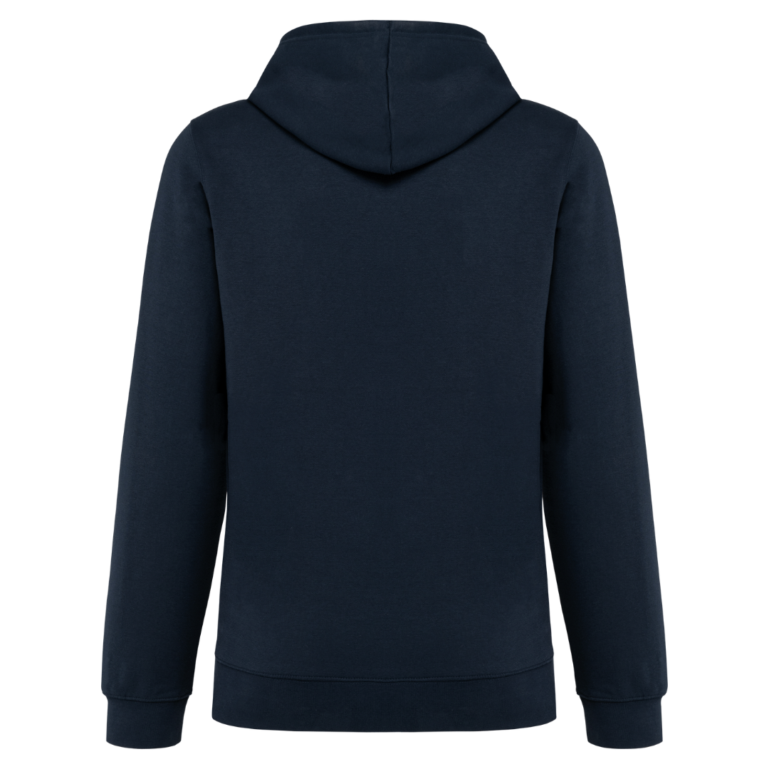 Sweat Adulte Capuche Arc en Ciel Bleu Marinière