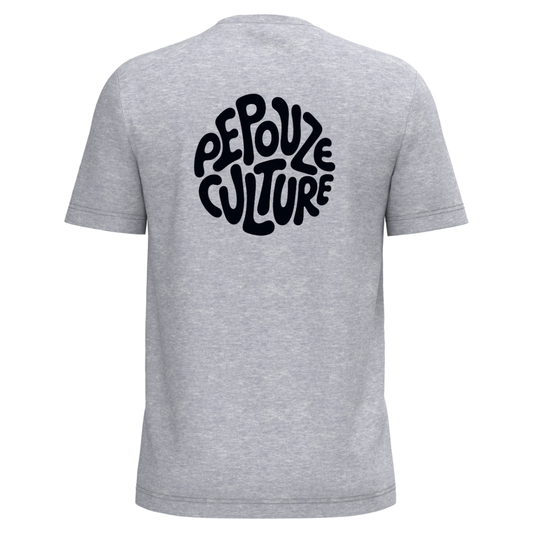 Tee-Shirt Adulte Pepouze Culture Gris Noir