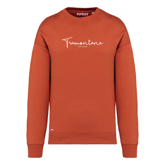 Sweat Adulte Tramontane Bronze Blanc