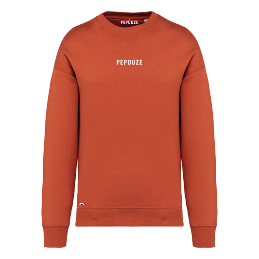 Sweat Adulte Pepouze Bronze Blanc