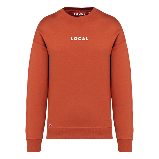 Sweat Adulte Local Bronze Blanc