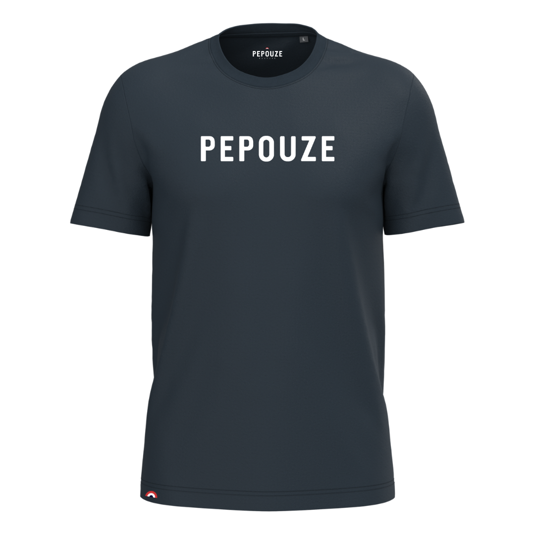 Tee-Shirt Adulte Pepouze Bleu Blanc