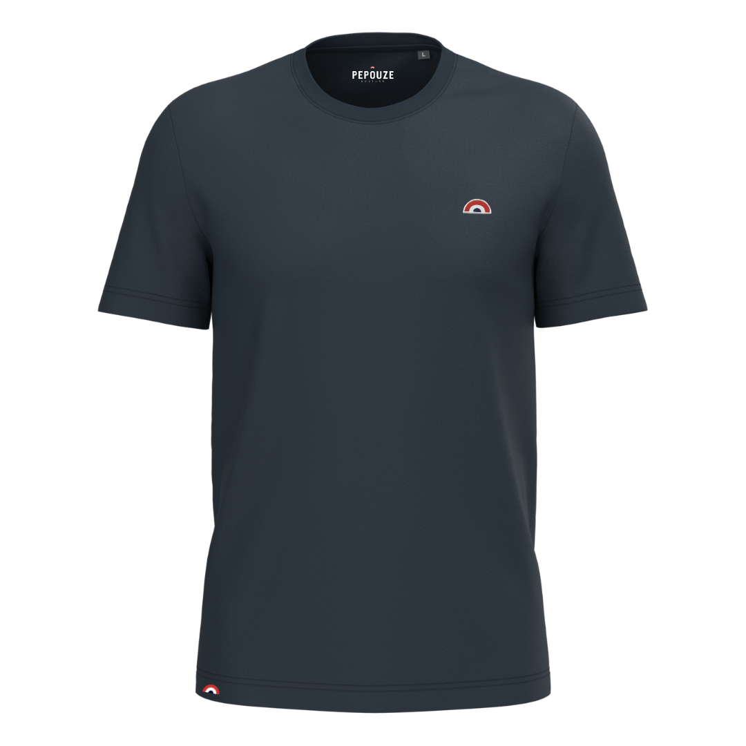 Tee-Shirt Adulte Arc-en-Ciel Bleu