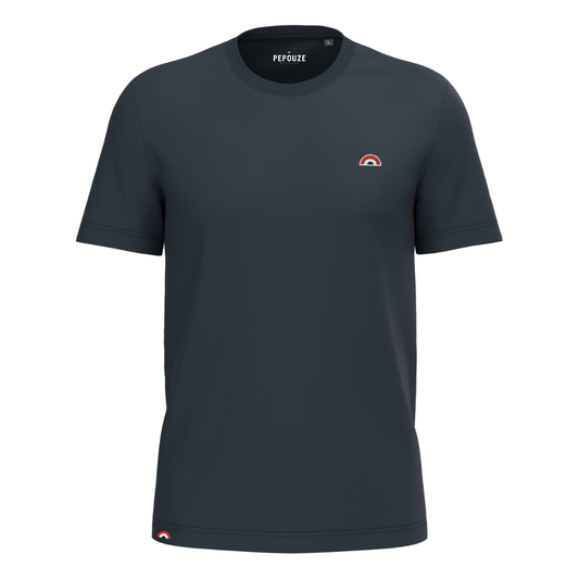 Tee-Shirt Adulte Arc-en-Ciel Bleu