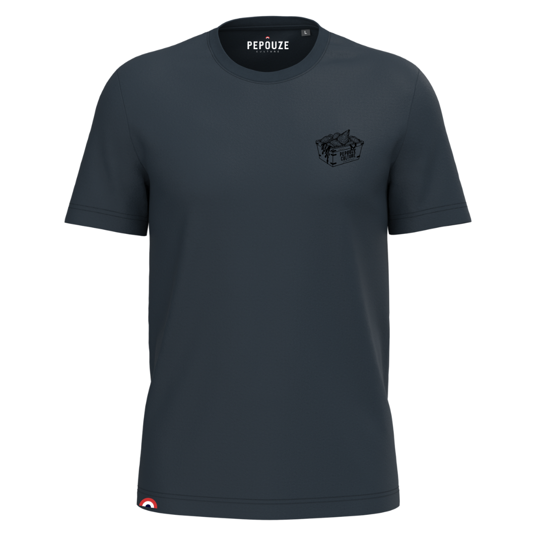 Tee-Shirt Adulte La Perle Bleu Noir