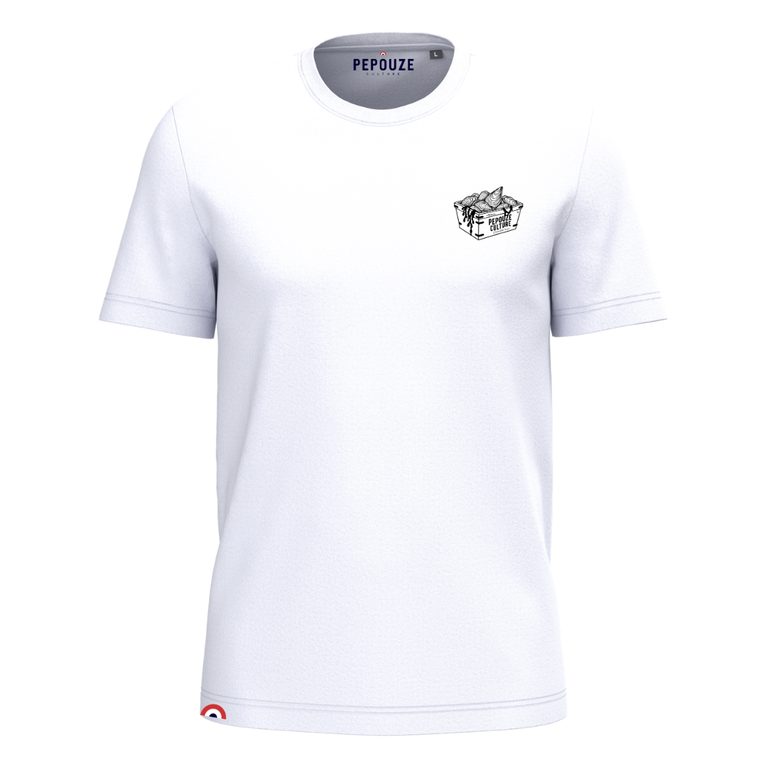 Tee-Shirt Adulte La Perle Blanc Noir