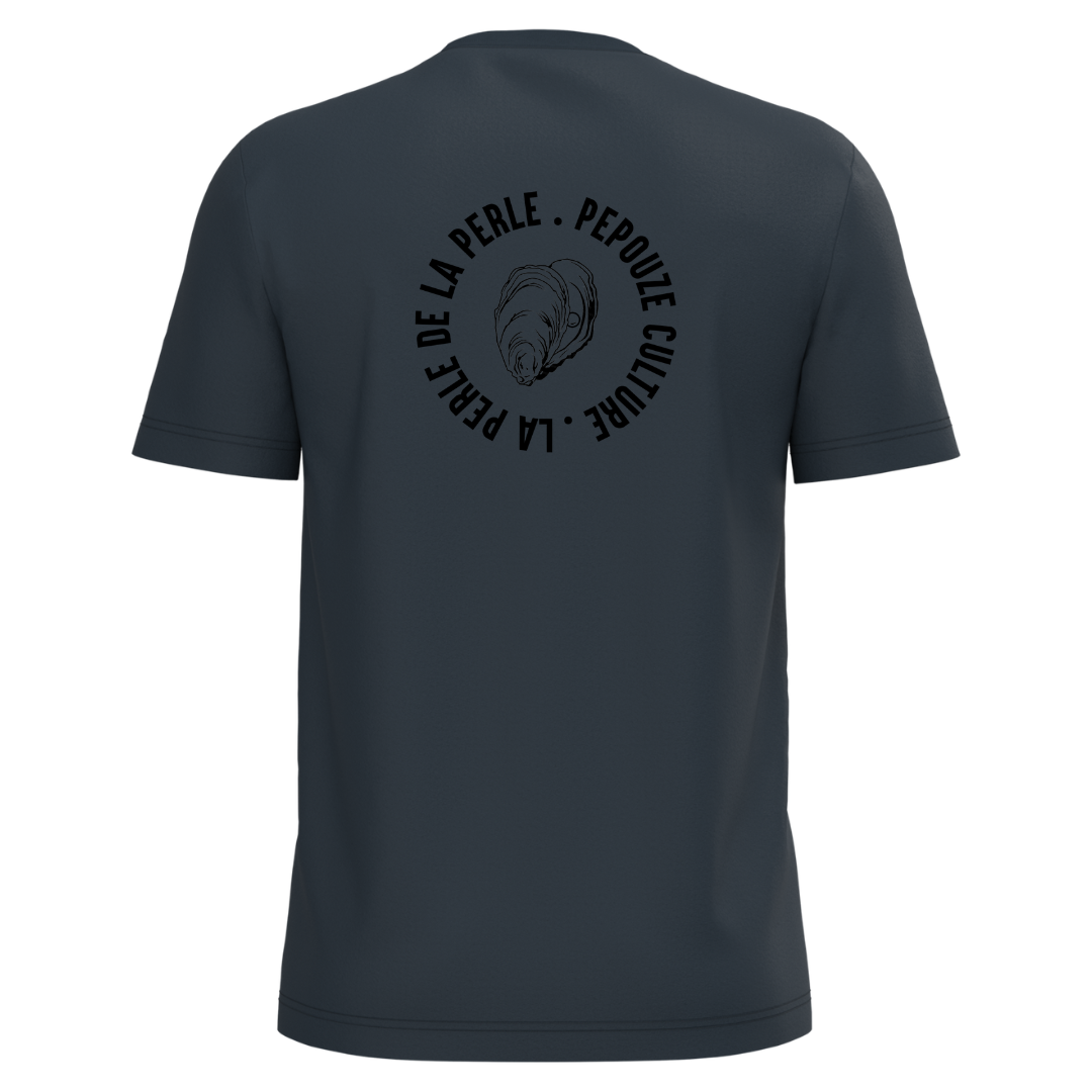Tee-Shirt Adulte La Perle Bleu Noir