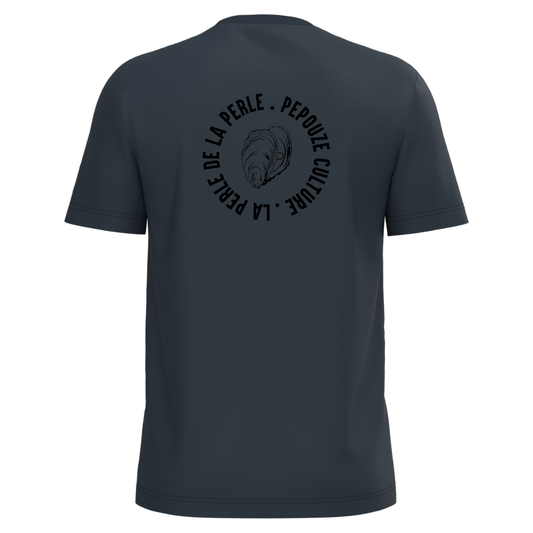 Tee-Shirt Adulte La Perle Bleu Noir