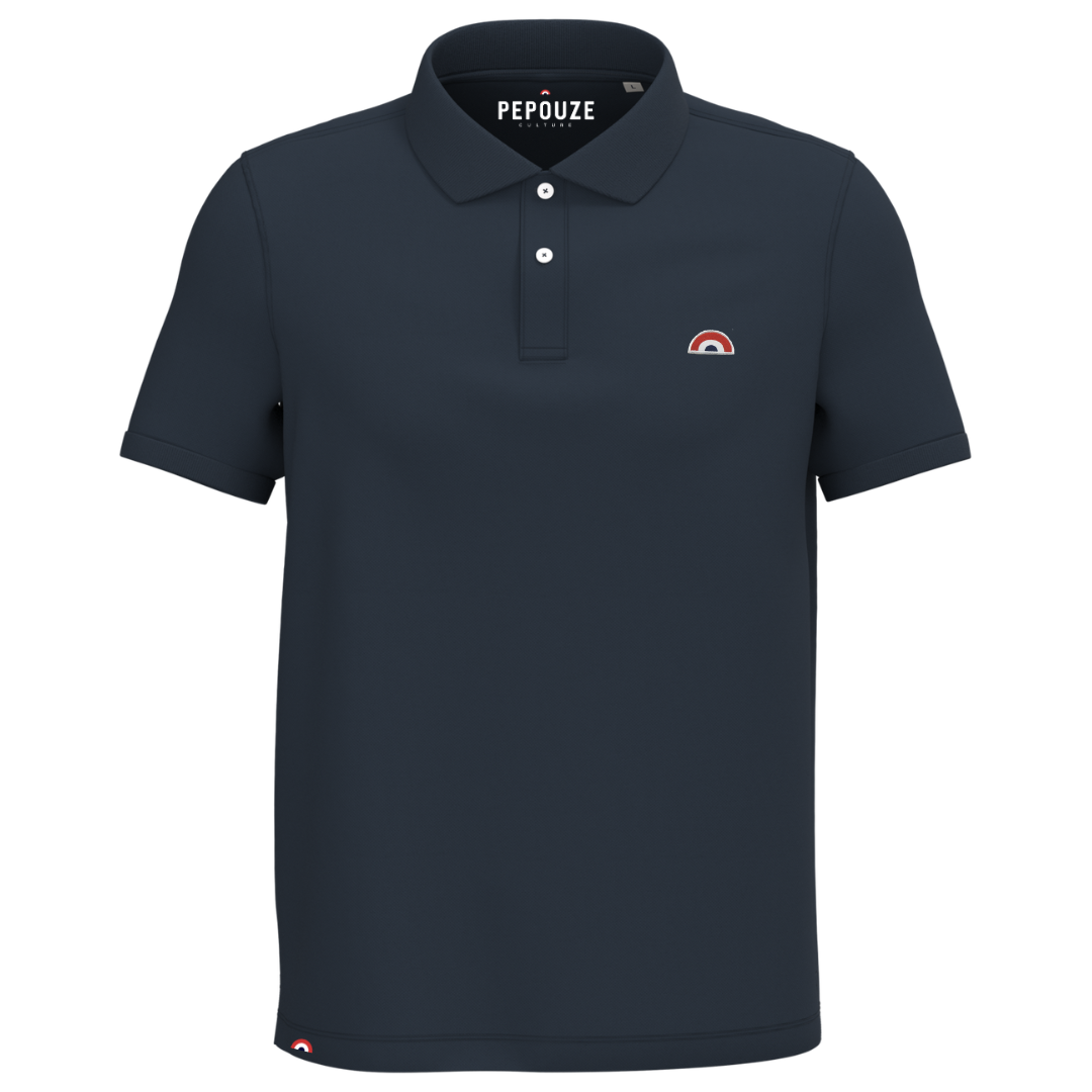 Polo Homme Arc en Ciel Bleu Marine