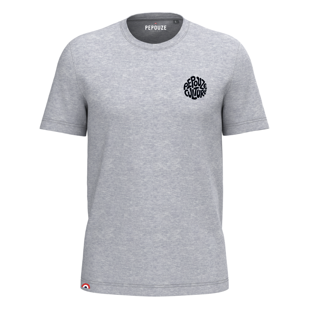 Tee-Shirt Adulte Pepouze Culture Gris Noir