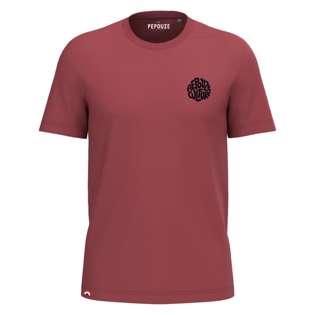 Tee-Shirt Adulte Pepouze Culture Terracotta Noir