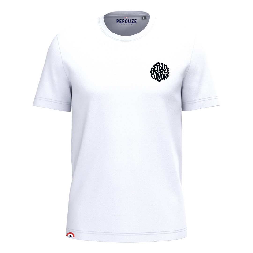 Tee-Shirt Adulte Pepouze Culture Blanc Noir