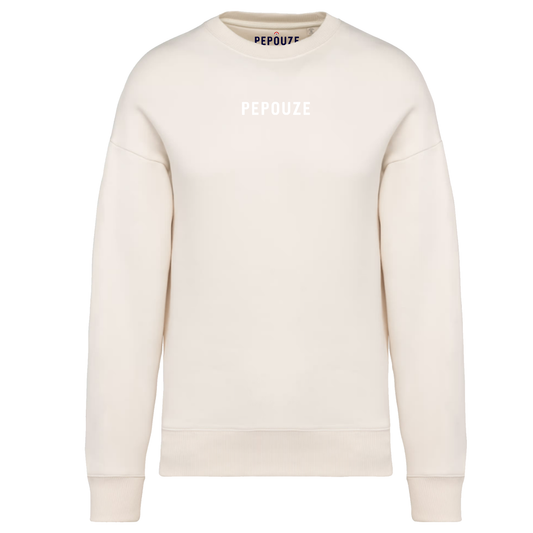 Sweat Enfant Pepouze Ivoire Blanc