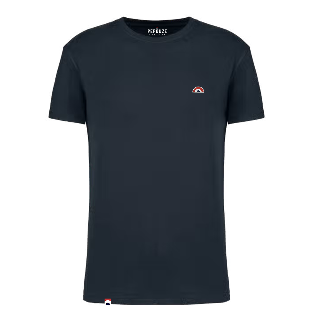 Tee-Shirt Adulte Arc-en-Ciel Bleu