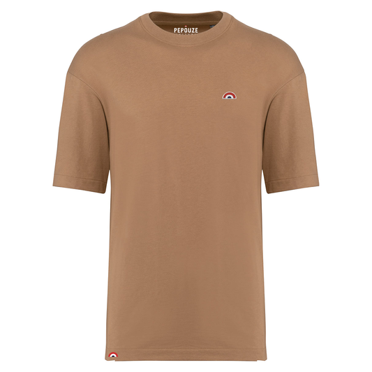 Tee-Shirt Adulte Oversize Arc-en-Ciel Mocha